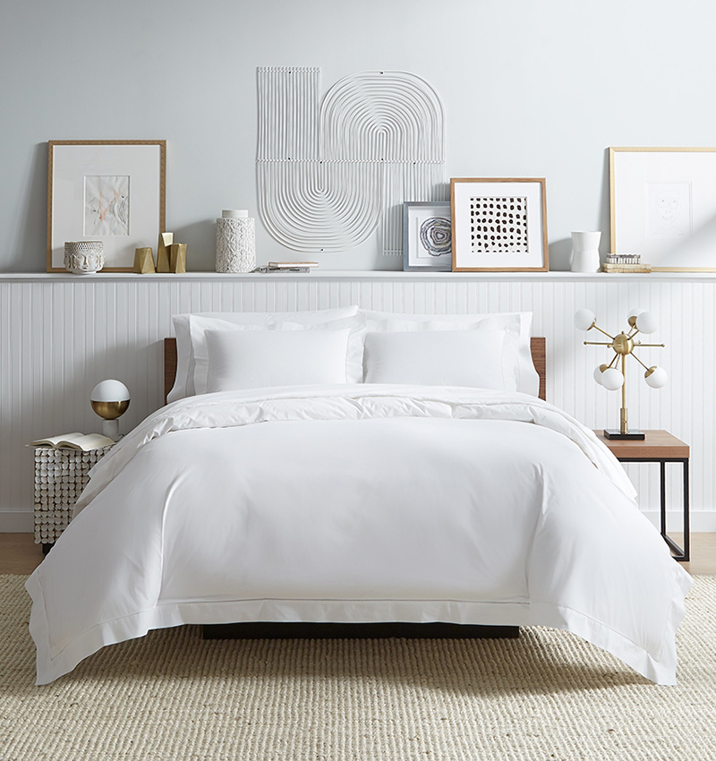 Sferra Analisa White Luxury Bedding