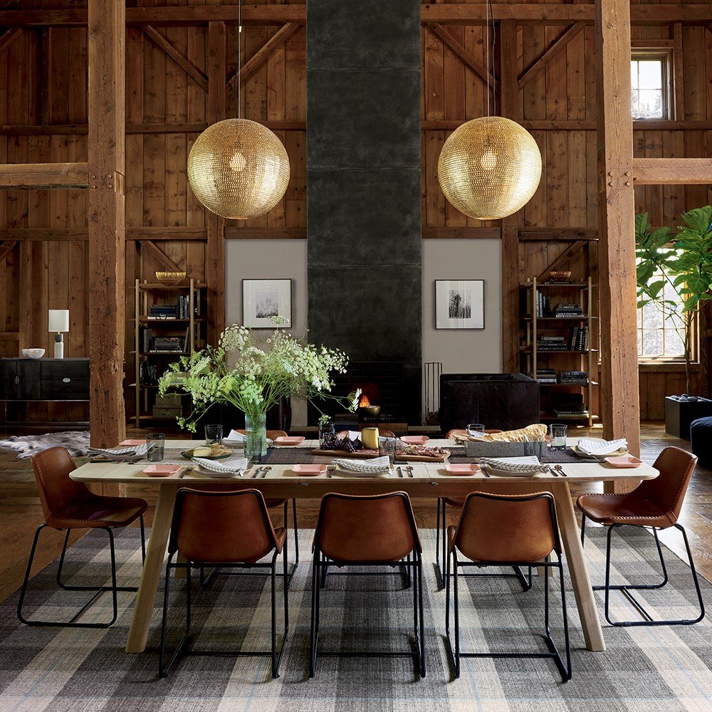 Rustic Modern Dining Room