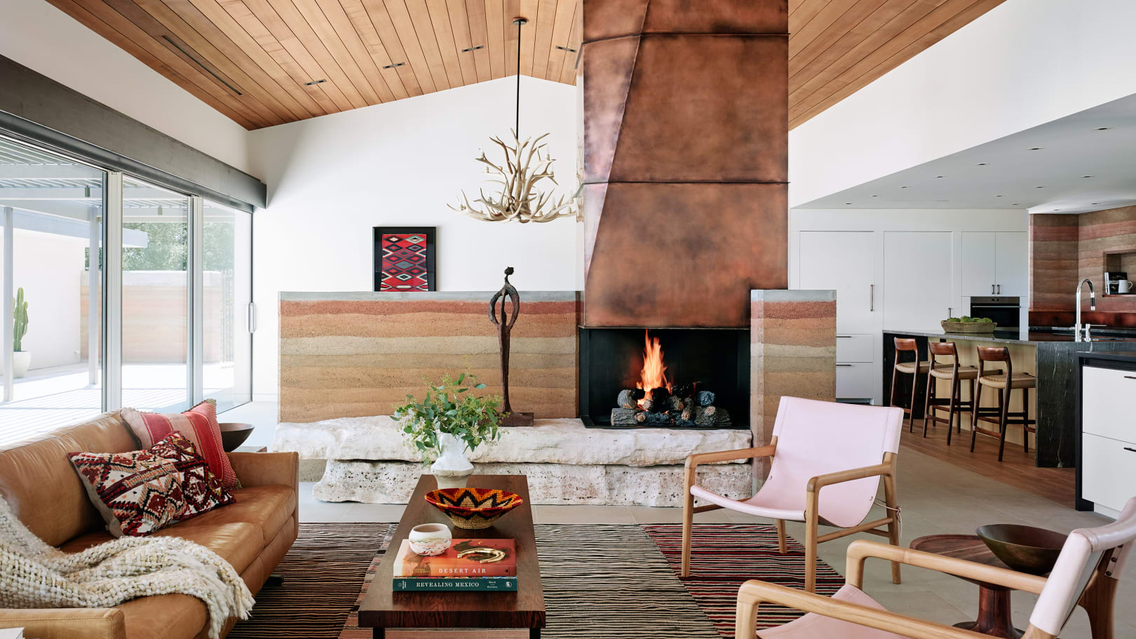 Southwestern Modern Rustic Living Room