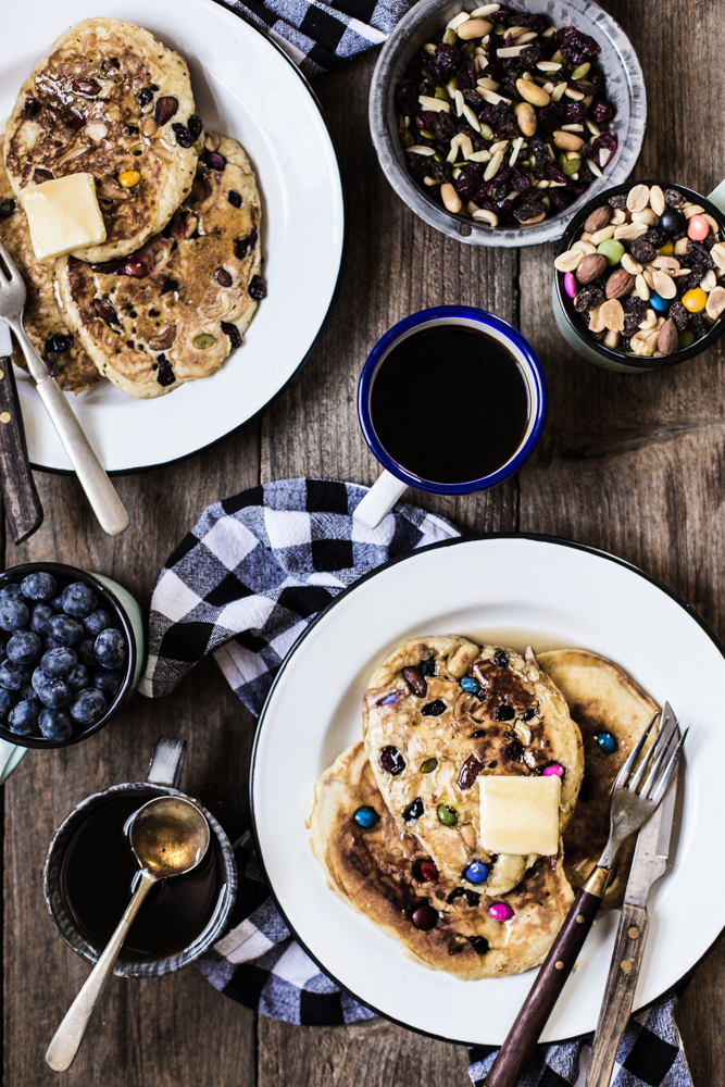 Trail Mix Pancakes