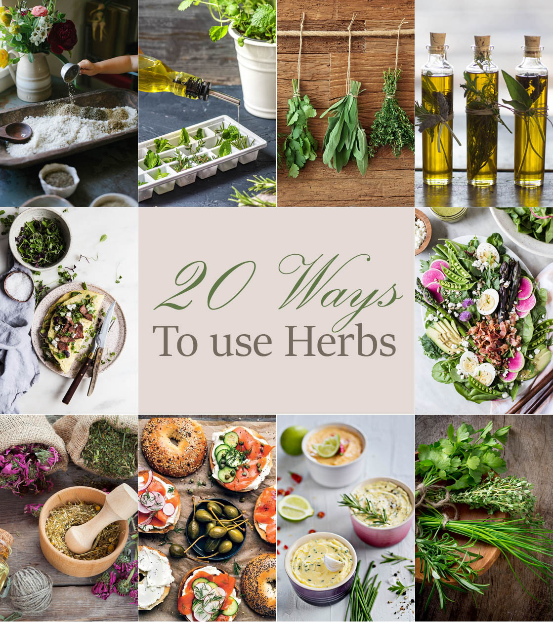 20 Ways to Use Herbs