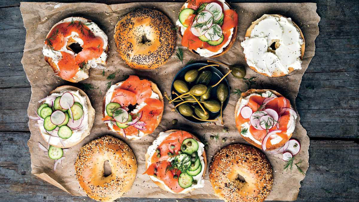 Breakfast Bagels