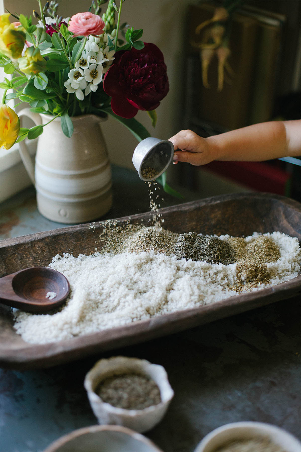 DIY Herbs de Provence Sea Salt