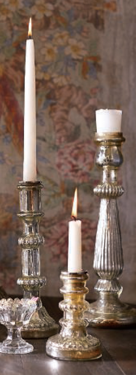 Fall Decorating | Artisanal Vintage | Antique Candleholders
