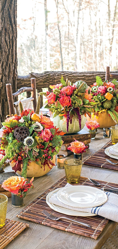 Nature Inspired Fall Tablescape