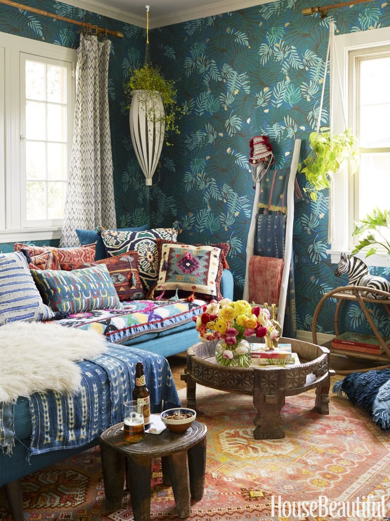 Bohemian Living Room Ideas