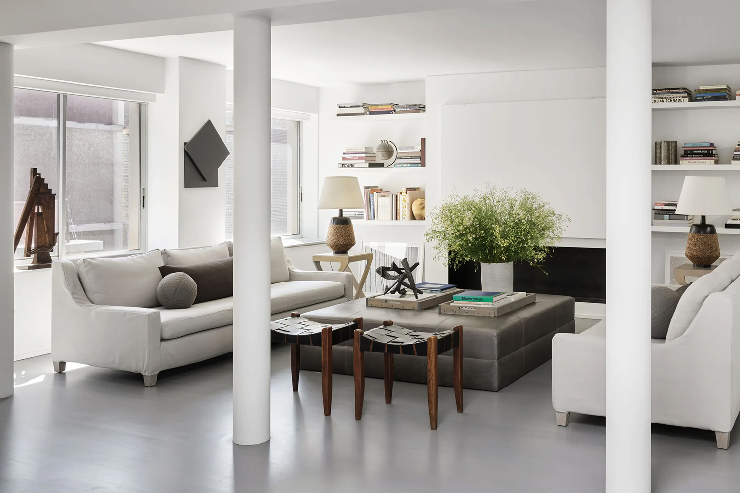Modern White Living Room Ideas