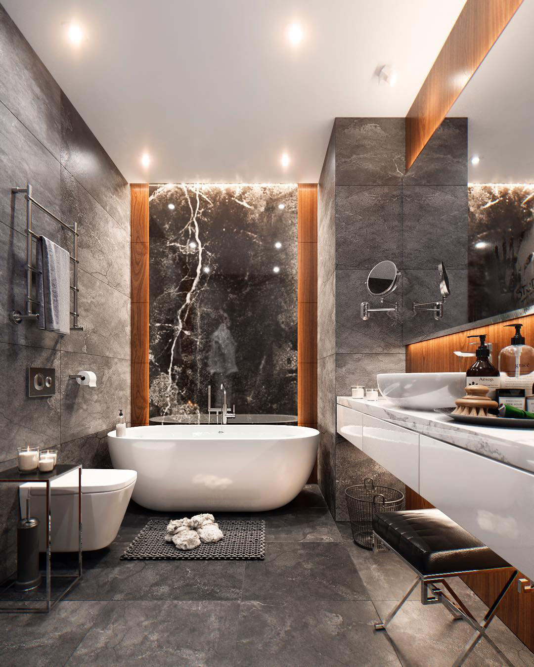 Spa-Like Bathroom by Studia 54