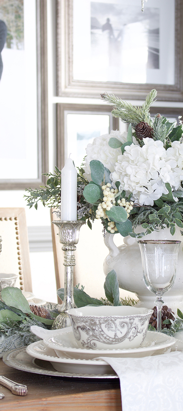 White Tablescape by Tuft & Trim