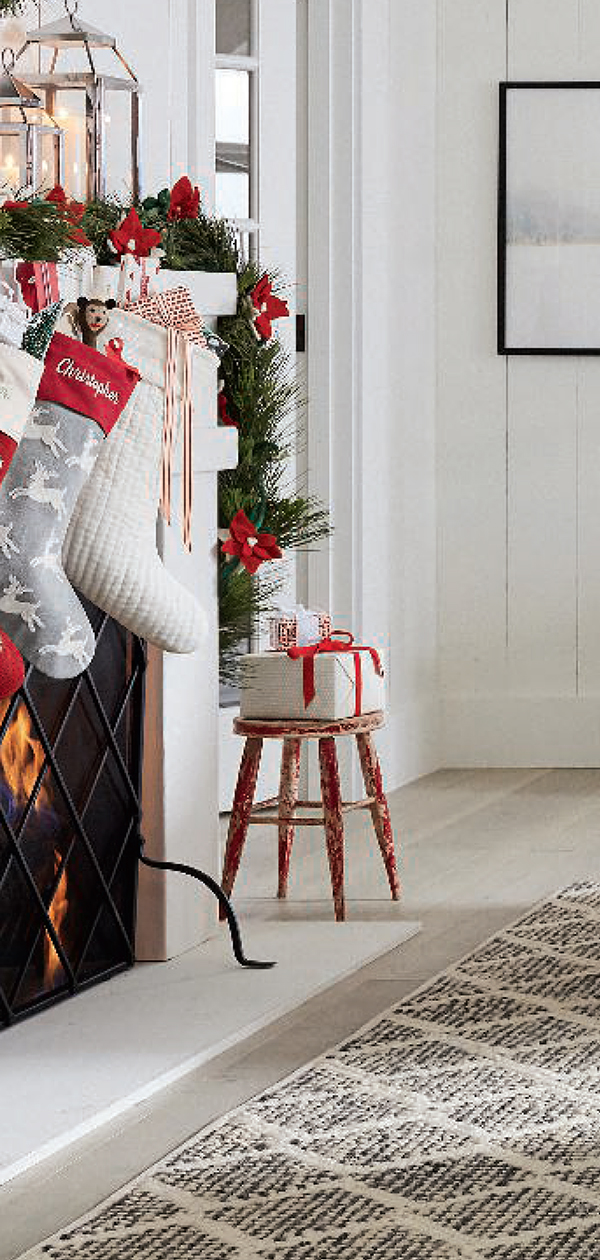 Christmas Mantel | Christmas Decorating Ideas