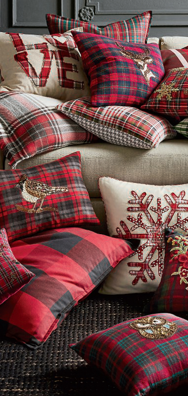 Christmas Pillow Covers | Christmas Decorating Ideas