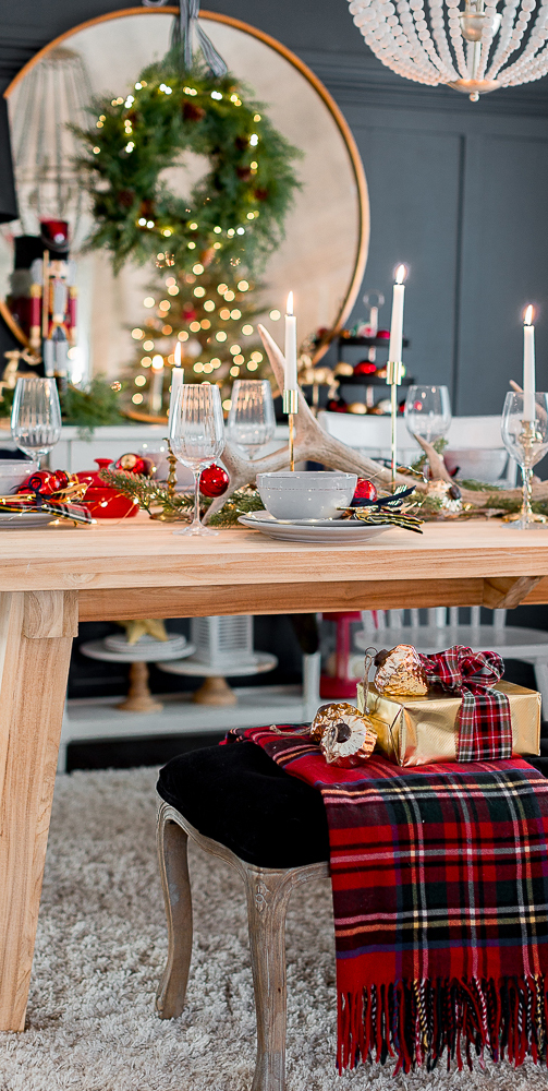 Traditional Christmas Tablesetting | Craftberry Bush Blog