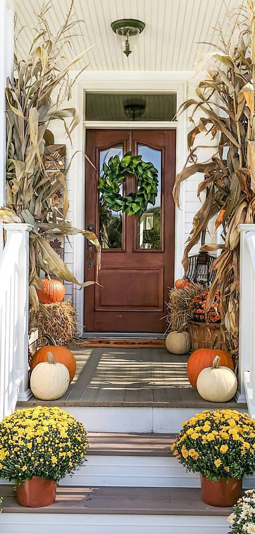 Fall Entranceway | Simple Decor with Amy