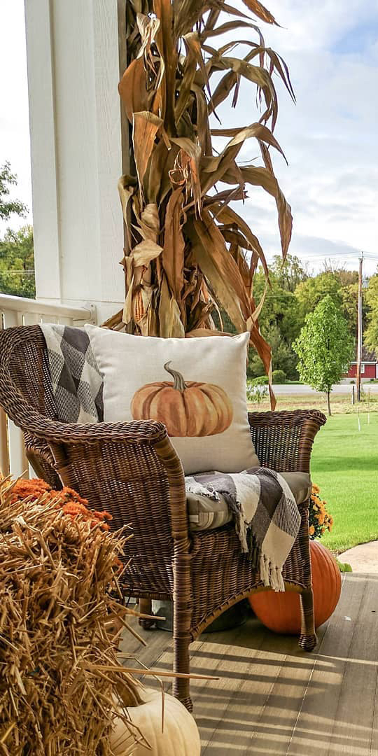Fall Porch Ideas | Simple Decor with Amy