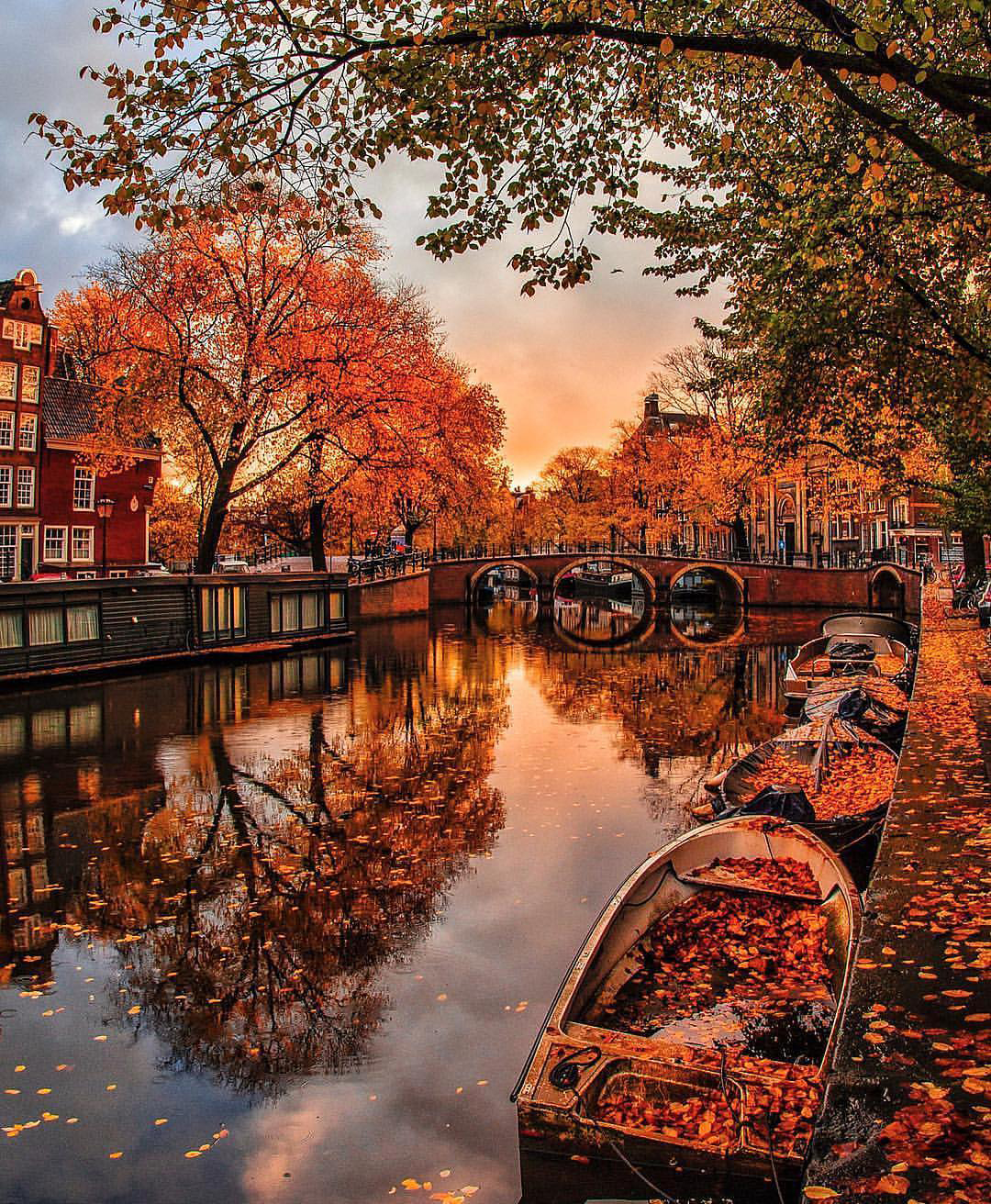 Amsterdam in the Fall | Karinal Melon on Instagram