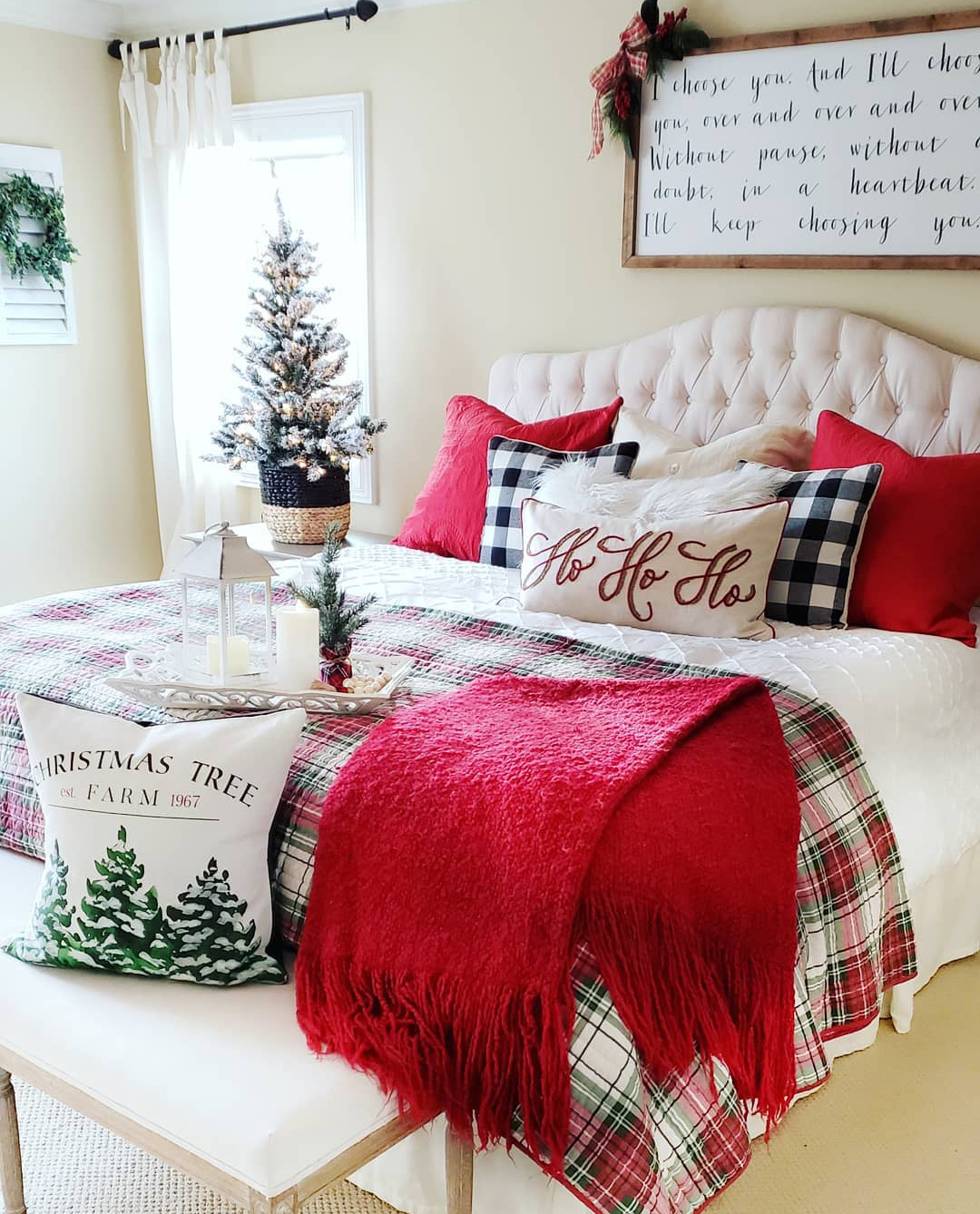 Christmas Bedroom | Blessed at Home