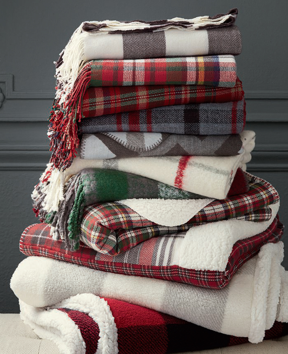 Cozy Christmas Blankets & Throws