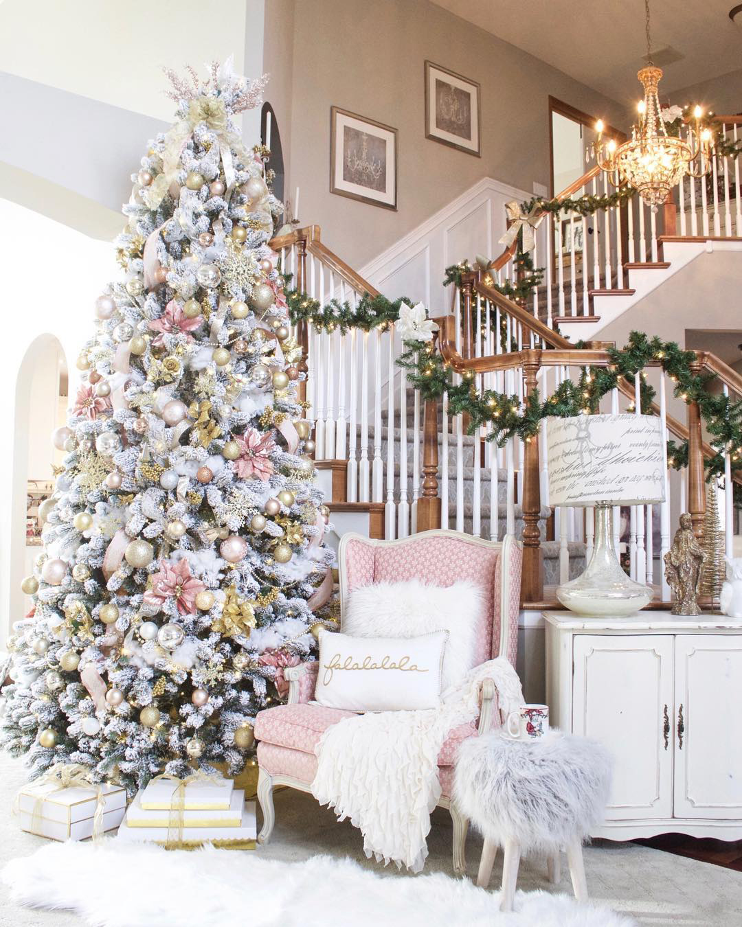 Elegant Christmas Tree | Styled with Lace