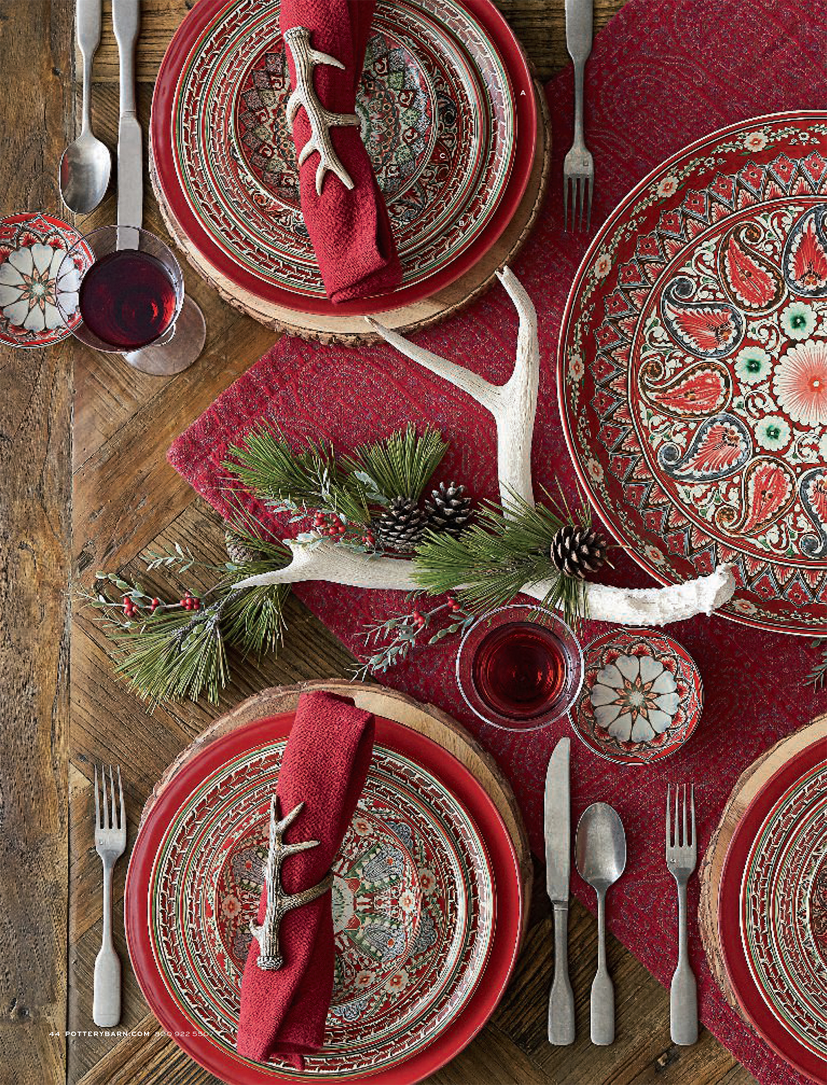 Luxe Lodge Christmas Table Luxe Lodge Christmas Table
