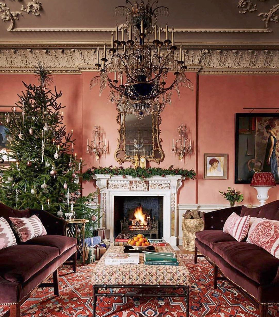 Stunning Holiday Living Room