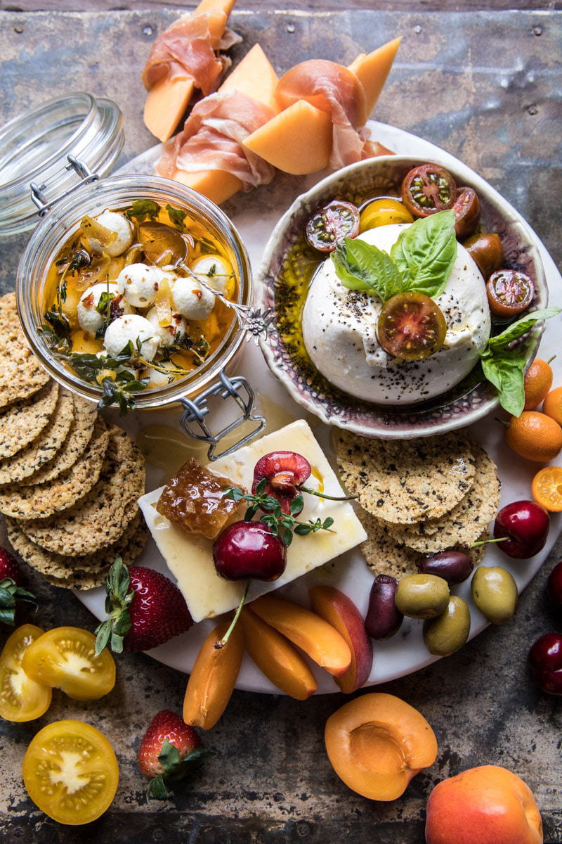 The Lighter Cheese Board | Charcuterie | Half Baked Harvest Blog