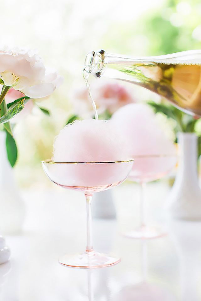 Valentine's Day Cocktail Recipes | Cotton Candy Cocktail | Lauren Conrad