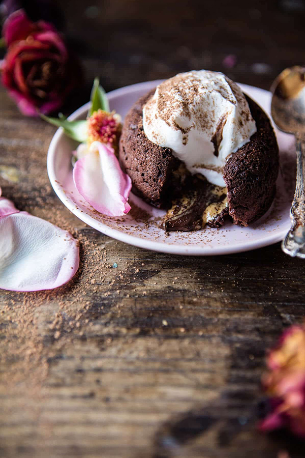 Valentine's Day Dessert Recipes | Molten Chocolate Lava Cake | Half Baked Harvest