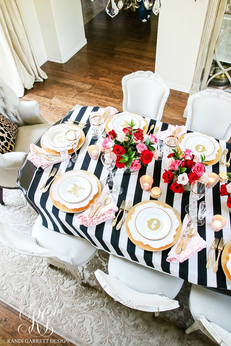 Valentine's Day Tablescape Ideas | Randy Garrett Design