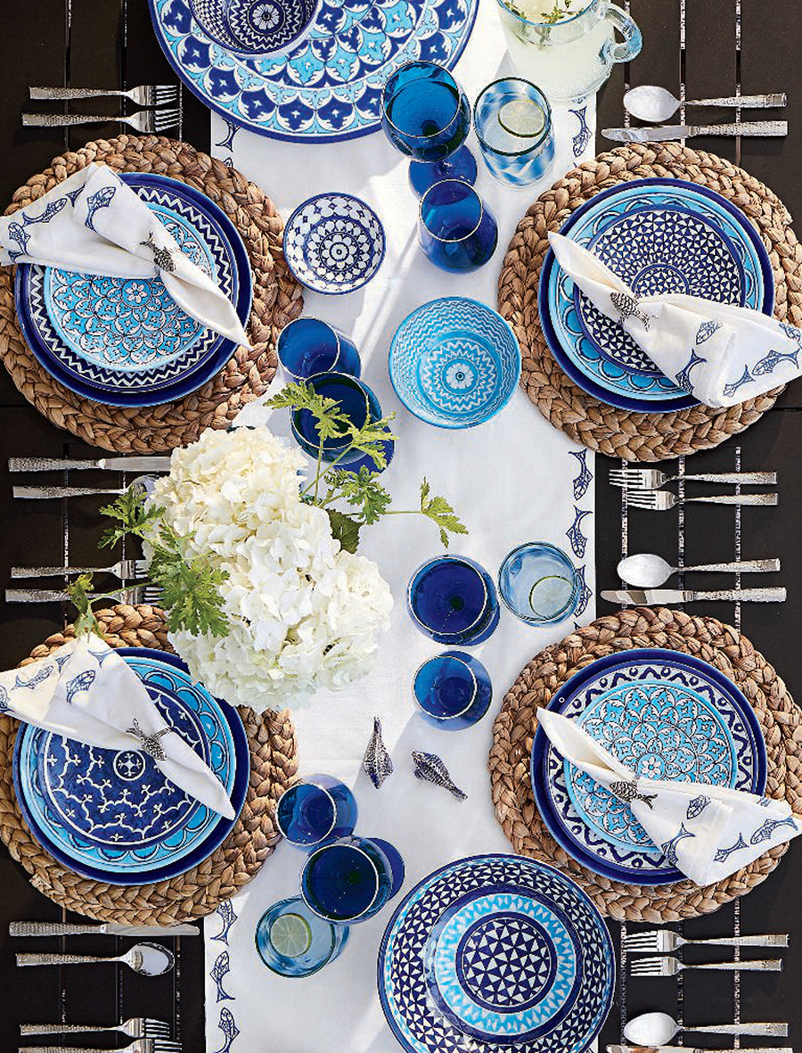 Decorating with Blue | Pottery Barn
