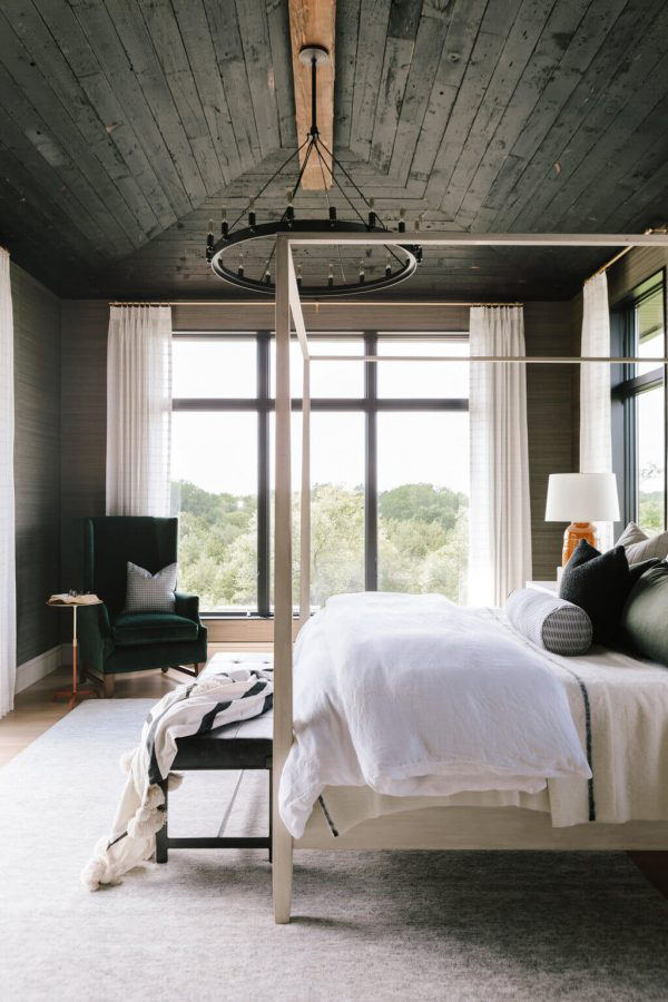 Bria Hammel | Modern Rustic Bedroom