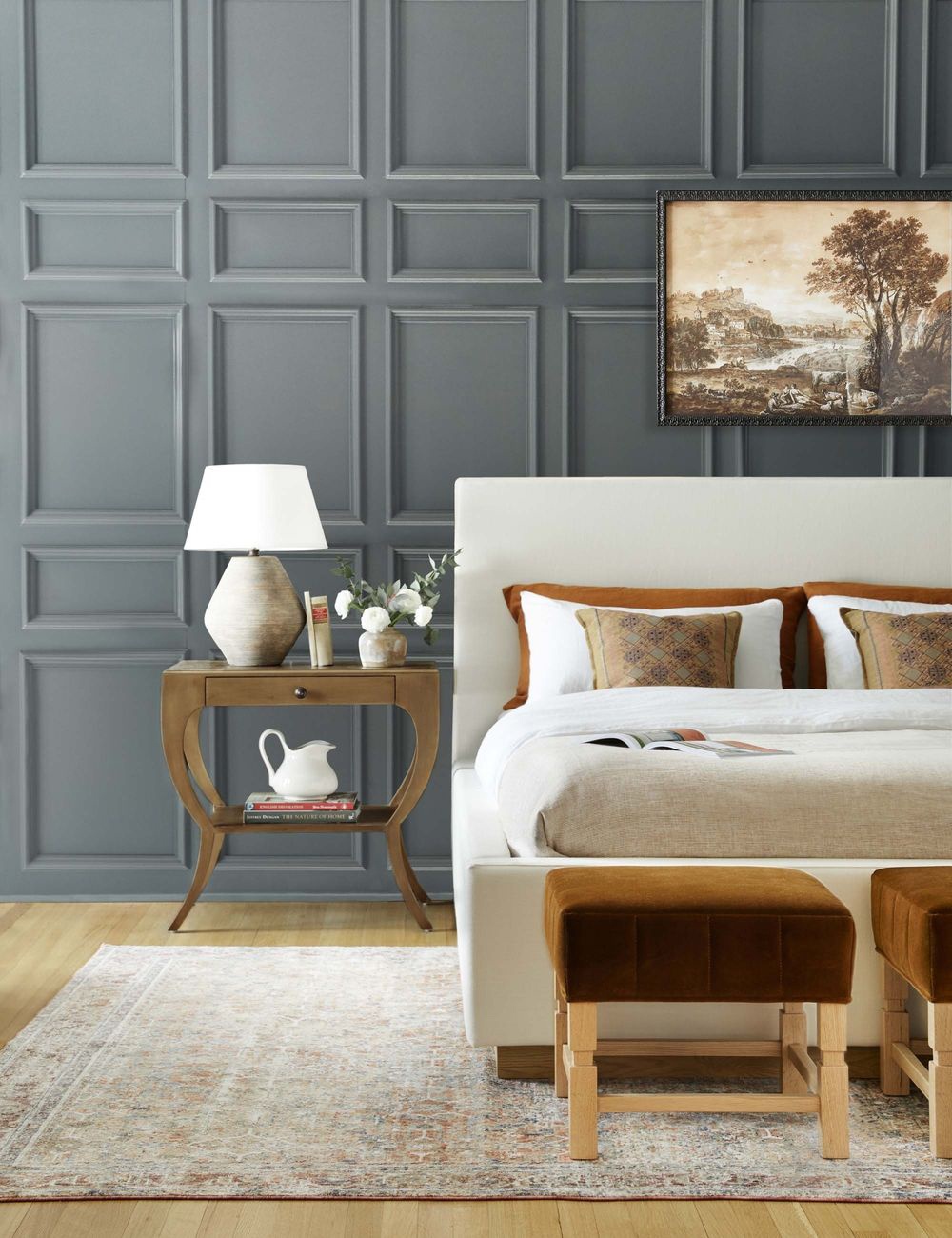 Moody Terracotta Bedroom