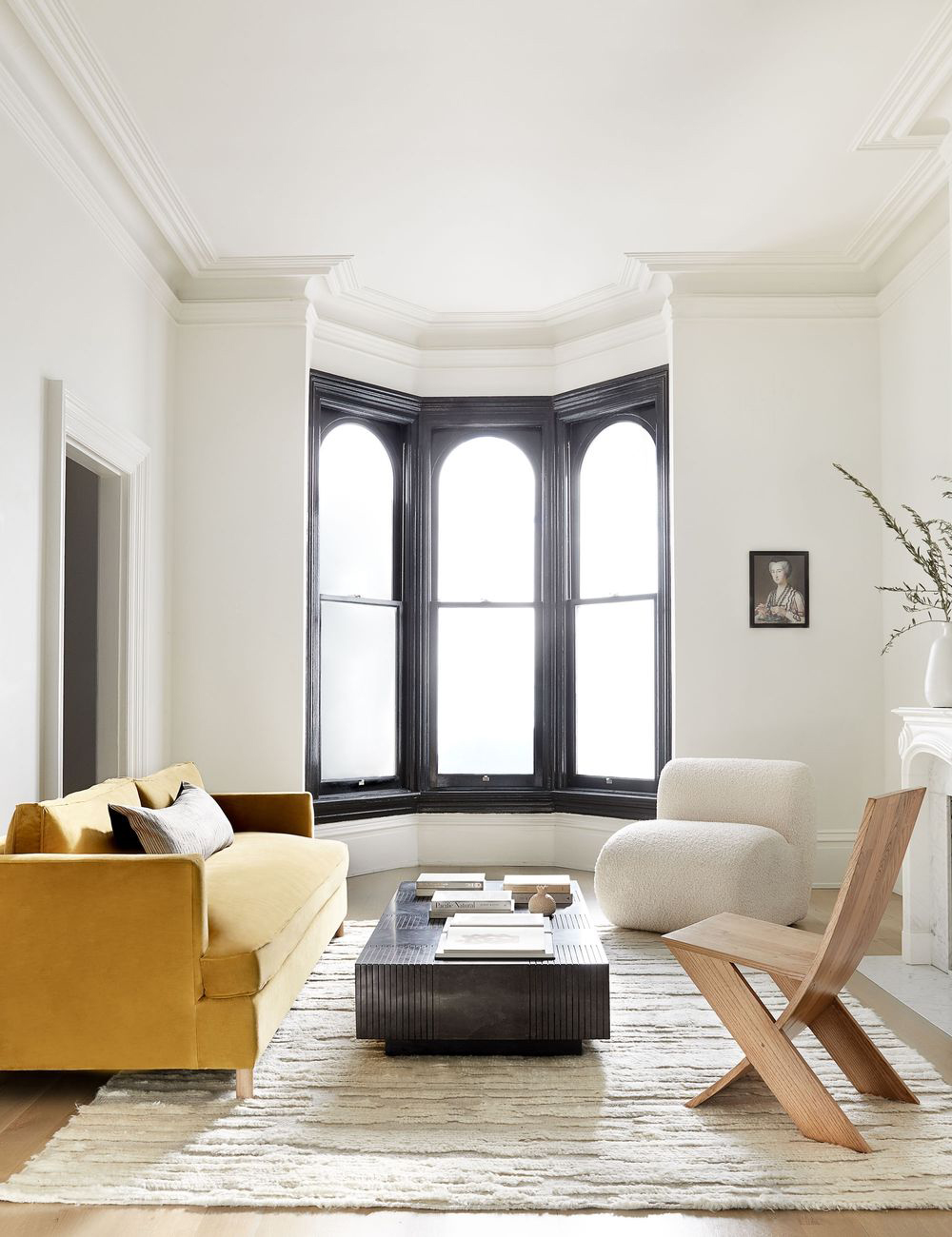 Parisian Pied-A-Terre Casual Living Room Design Ideas